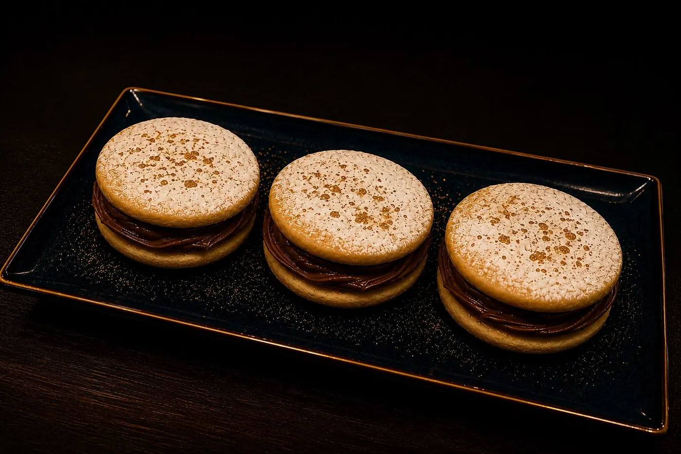 Alfajor personal con coco