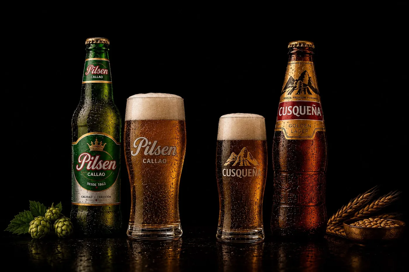 Cervezas Cusqueña y Pilsen Callao
