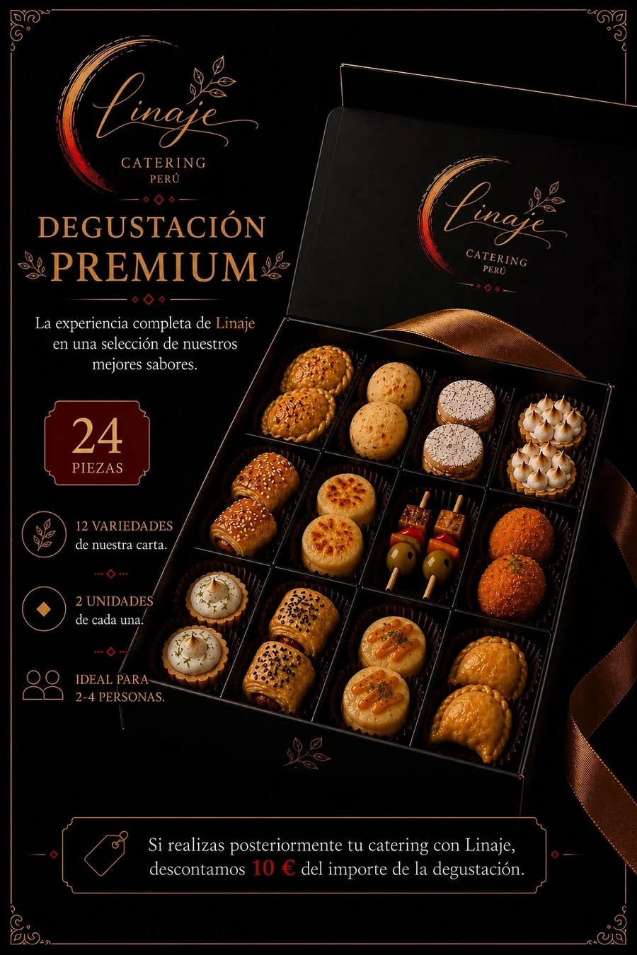 Flyer de la Degustación Premium
