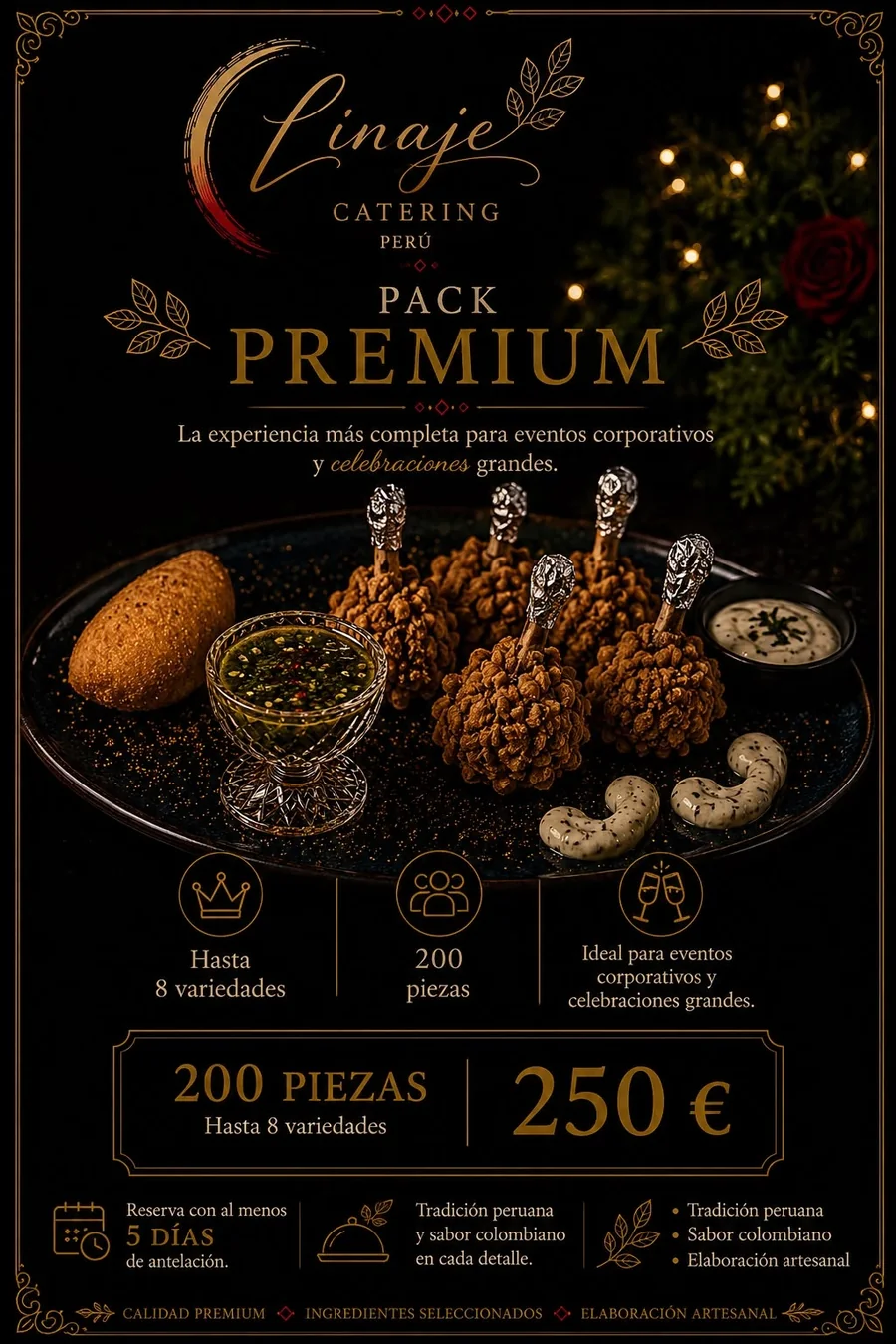 Flyer del Pack Premium